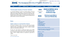 Desktop Screenshot of eshg.org